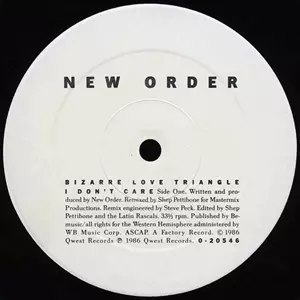 ニュー・オーダー NEW ORDER ビザー・ラヴ・トライアングル Bizarre Love Triangle ‑ 曲・歌詞：ニュー・オーダー | Spotify