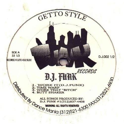 DJ FUNK / DJファンク / GETTO STYLE/KONFUSED KONFLICTION
