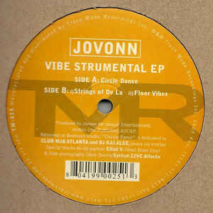 JOVONN / ジョヴォーン / VIBE STRUMENTAL EP