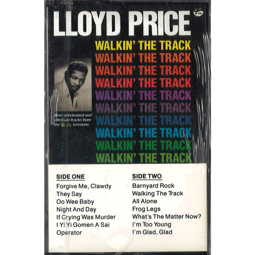LLOYD PRICE / ロイド・プライス / WALKIN' THE TRACK (CASS)