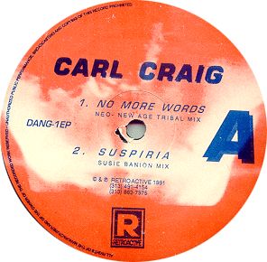 CARL CRAIG / カール・クレイグ / NO MORE WORDS EP