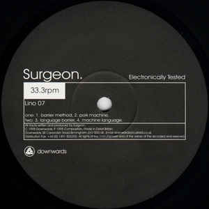 SURGEON / サージョン / ELECTRONICALLY TESTED