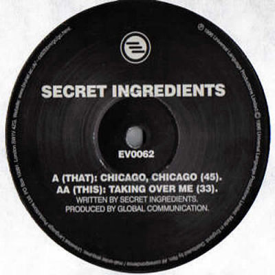SECRET INGREDIENTS / CHICAGO,CHICAGO