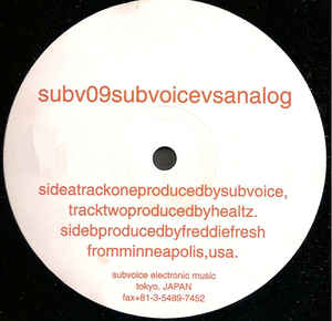 SUBVOICE / VS ANALOG