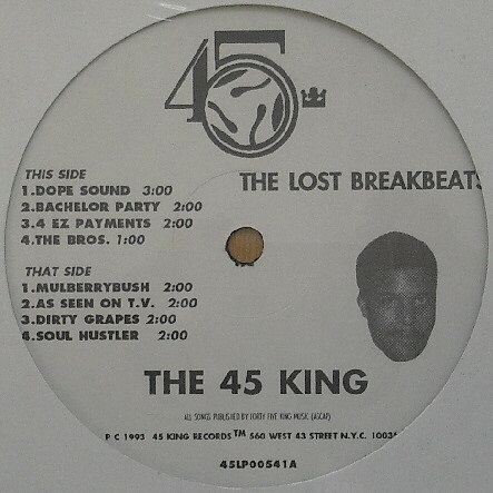 45 KING / LOST BREAKBEATS