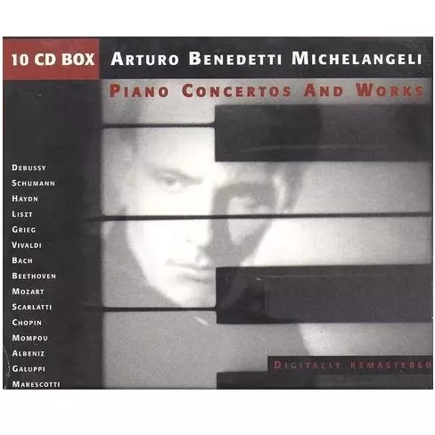 PIANO CONCERTOS AND WORKS/ARTURO BENEDETTI MICHELANGELI