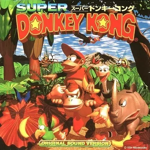 希少 スーパードンキーコング3 レコード lp スーパードンキーコング/GAME MUSIC/(ゲームミュージック