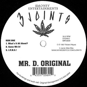 MR. D. ORIGINAL / 3 JOINTS EP
