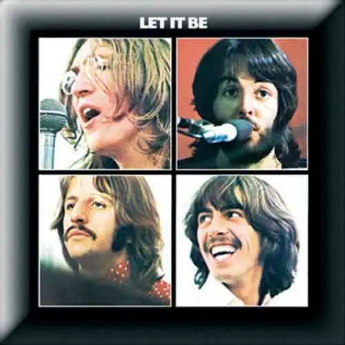 BEATLES / ビートルズ / BEATLES LET IT BE PIN BADGE