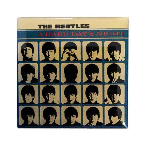 BEATLES HARD DAYS NIGHT ALBUM PIN BADGE/BEATLES/ビートルズ