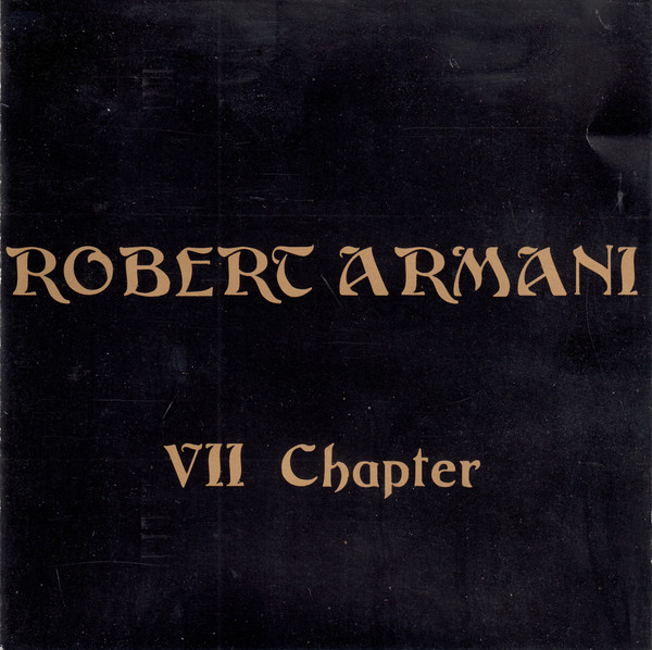 ROBERT ARMANI / ロバート・アルマーニ / VII CHAPTER