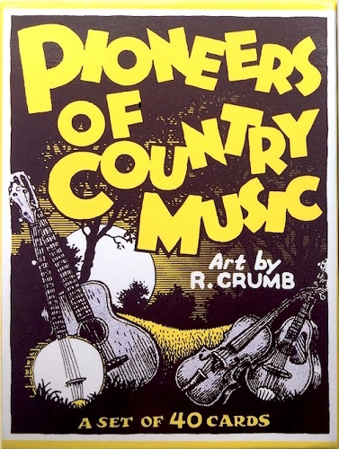 ROBERT CRUMB / ロバート・クラム / PIONEERS OF COUNTRY MUSIC TRADING CARD SET