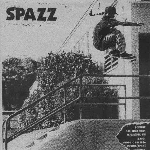 SPAZZ : BRUTAL TRUTH / SPLIT (7"/REISSUE)