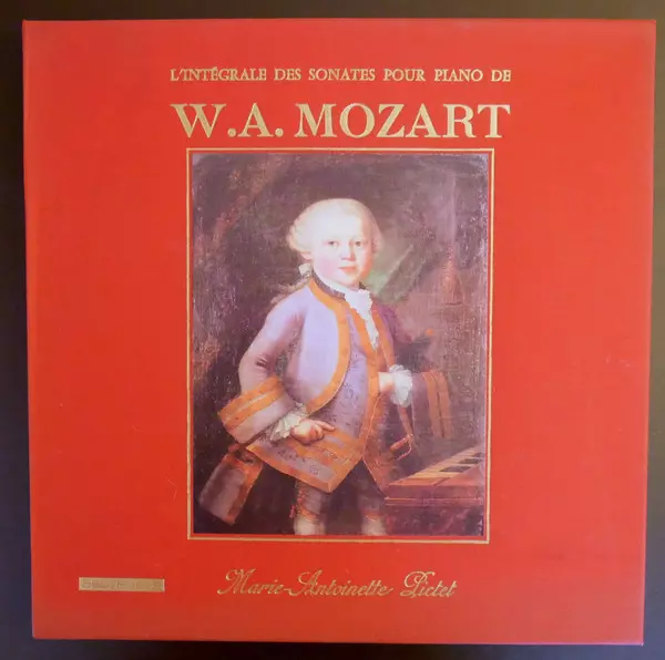 MARIE-ANTOINETTE PICTET / マリー=アントワネット・ピクテ / MOZART:COMPLETE PIANO SONATAS VOL.1 & 2(6LP)