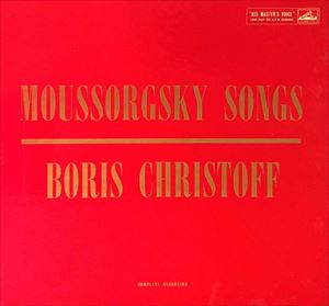 BORIS CHRISTOFF / ボリス・クリストフ / MOUSSORGSKY SONGS