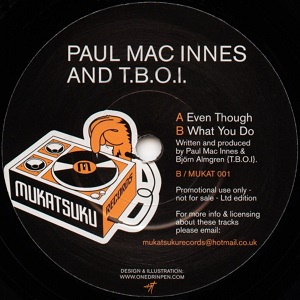 PAUL MAC INNES & T.B.O.I. / ポール・マック・イネス & T.B.O.I. / EVEN THOUGH