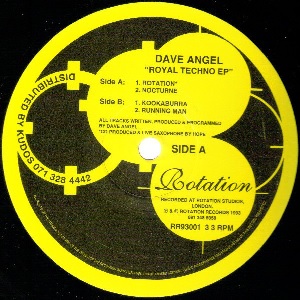 DAVE ANGEL / デイヴ・エンジェル / ROYAL TECHNO EP
