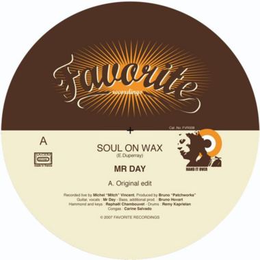 MR DAY / ミスター・デイ / SOUL ON WAX (7")