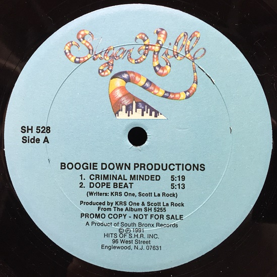 BOOGIE DOWN PRODUCTIONS / ブギ・ダウン・プロダクションズ / CRIMINAL MINDED / DOPE BEAT