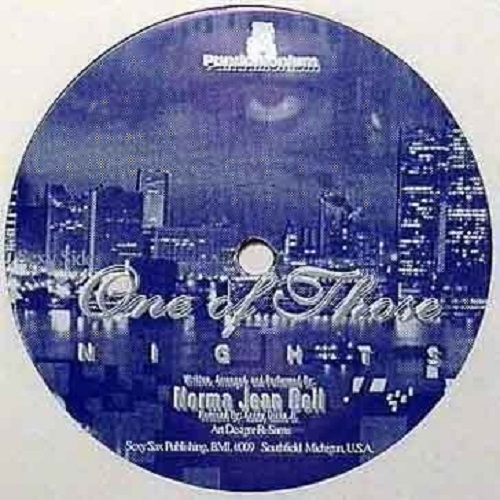 NORMA JEAN BELL / ノーマ・ジーン・ベル / ONE OF THOSE NIGHTS