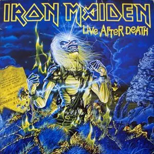 アイアン・メイデン 死霊復活 LP レコード 帯付き 2枚組 初回特典 死霊復活/IRON MAIDEN/アイアン・メイデン｜HARDROCK