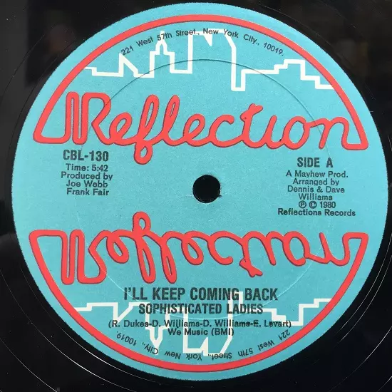 SOPHISTICATED LADIES / ソフィスティケイテッド・レディース / I'LL KEEP COMING BAC / I'LL KEEP COMING BAC