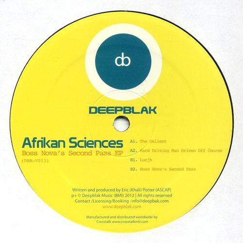 AFRIKAN SCIENCES / アフリカン・サイエンシーズ / BOSS NOVA'S SECOND PASS EP