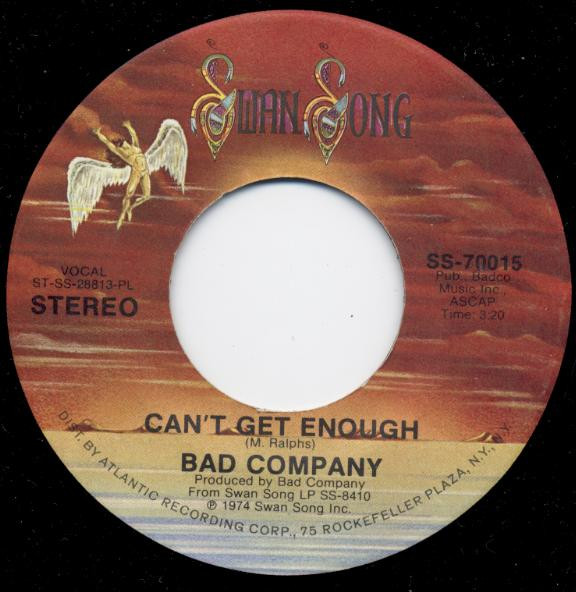 BAD COMPANY / バッド・カンパニー / CAN'T GET ENOUGH