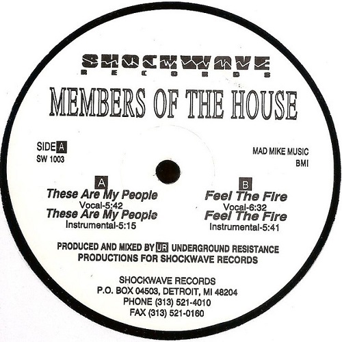 MEMBERS OF THE HOUSE / メンバーズ・オブ・ザ・ハウス / THESE ARE MY PEOPLE