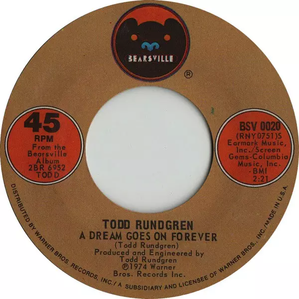DREAM GOES ON FOREVER/TODD RUNDGREN (& UTOPIA)/トッド・ラングレン