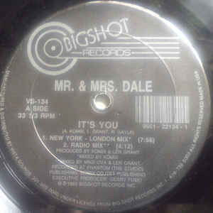 MR. & MRS. DALE / IT'S YOU