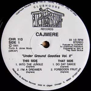 CAJMERE / カジミア / UNDER GROUND GOODIES VOL.2