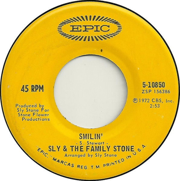 SLY & THE FAMILY STONE / スライ&ザ・ファミリー・ストーン / SMILIN'