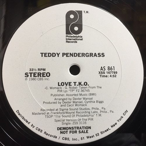 TEDDY PENDERGRASS / テディ・ペンダーグラス / LOVE T.K.O.