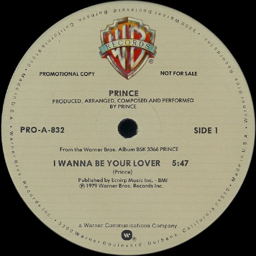 PRINCE / プリンス / I WANNA BE YOUR LOVER