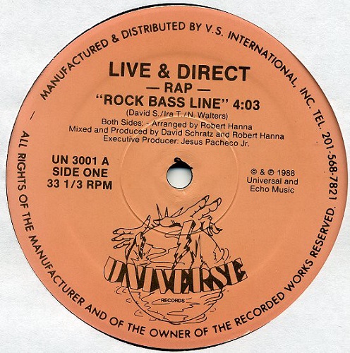 LIVE & DIRECT / ROCK BASS LINE