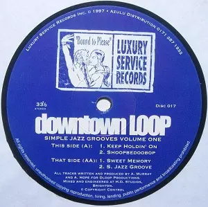DOWNTOWN LOOP / SIMPLE JAZZ GROOVES