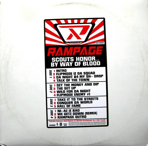 RAMPAGE / Scouts Honor... By Way Of Blood "2LP"