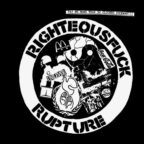 RUPTURE (PUNK) / ラプチャー / RIGHTEOUS FUCK (7")