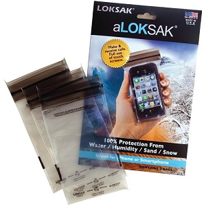 グッズ / LOKSAK 防水マルチケース スマートフオン用3枚セット 