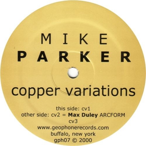 MIKE PARKER / マイク・パーカー / COPPER VARIATIONS