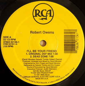 ROBERT OWENS / ロバート・オーウェンス / I'LL BE YOUR FRIEND