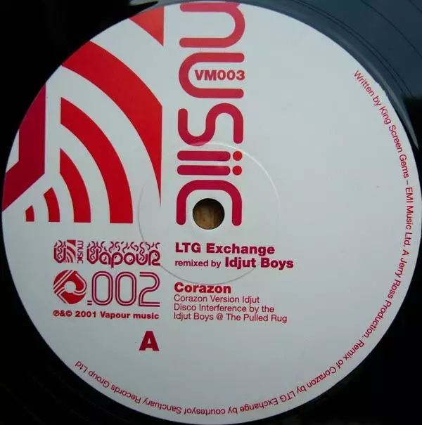 【USオリジナル盤】CORAZON The LTG Exchange CORAZON/LTG EXCHANGE/LTGエクスチェンジ/NU DISCO｜CLUB/DANCE