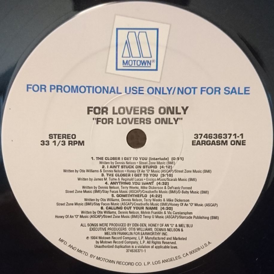 FOR LOVERS ONLY/FOR LOVERS ONLY/フォー・ラヴァーズ・オンリー｜HIPHOP/R&B｜ディスクユニオン