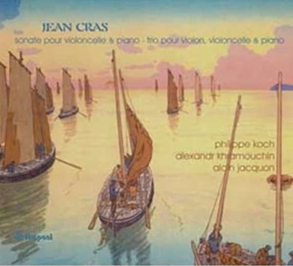 ALAIN JACQUON / アラン・ジャコン / CRAS:SONATA / LARGO FOR CELLO&PIANO / PIANO TRIO