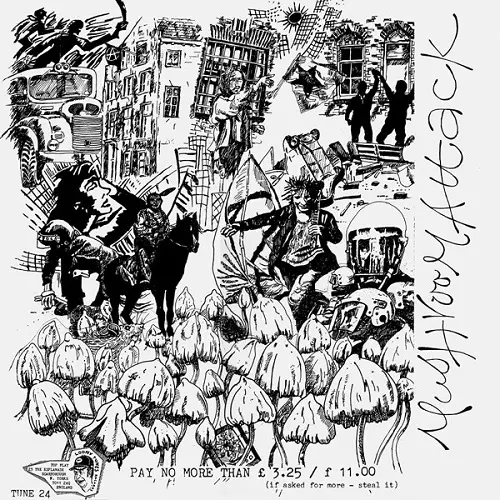 MUSHROOM ATTACK : FORGOTTEN PROPHECY / SPLIT (LP)