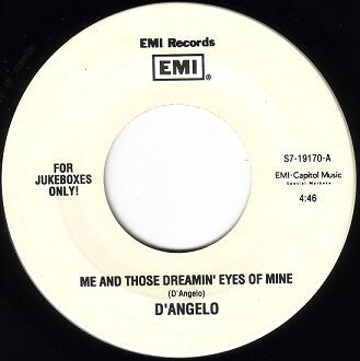 D'ANGELO / ディアンジェロ / ME AND THOSE DREAMIN' EYES OF MINE / BROWN SUGAR -JUKE BOX-