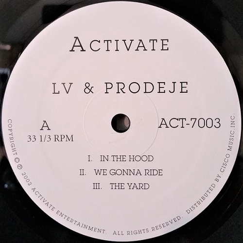 LV & PRODEJE / IN THE HOOD / WE GONNA RIDE (THE PLAYGROUND-EP)