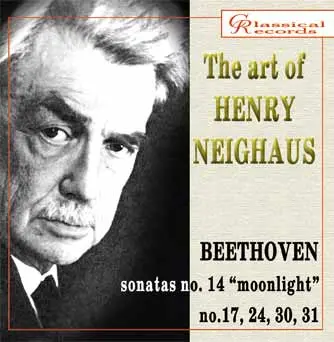 HEINRICH NEUHAUS / ゲンリフ・ネイガウス  / BEETHOVEN:PIANO SONATA NO.14,17,24,30&31