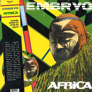 EMBRYO / エンブリオ / AFRICA: BONUS CD OF THE FULL ALBUM WITH BONUS - 180g LIMITED VINYL